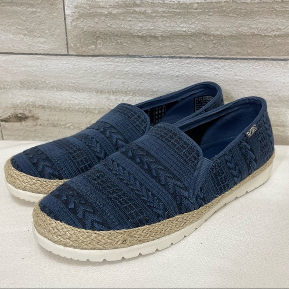 BOBS from Skechers Shoes - Skechers BOBS Flexpadrille Mesh Slip-Ons Great Crossing Size 7